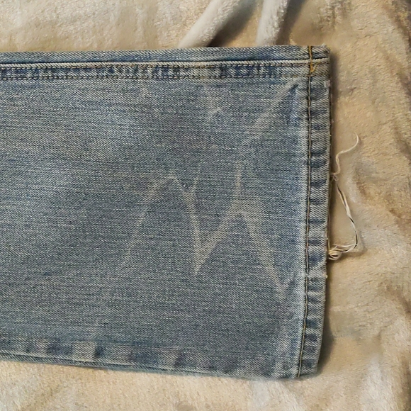 Vintage Bullhead Laguna boot cut distressed light blue jean. Size 5 - Picture 4 of 7